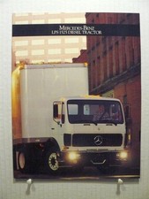 1985 Mercedes-benz Lps 1525 Diesel Tractor Truck Dealer Sales Brochure