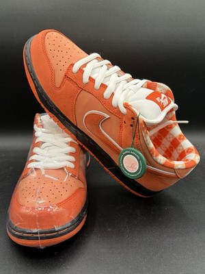BRAND NEW Size 10 - Nike SB Dunk Low Concepts Orange Lobster *SHIPS ASAP*