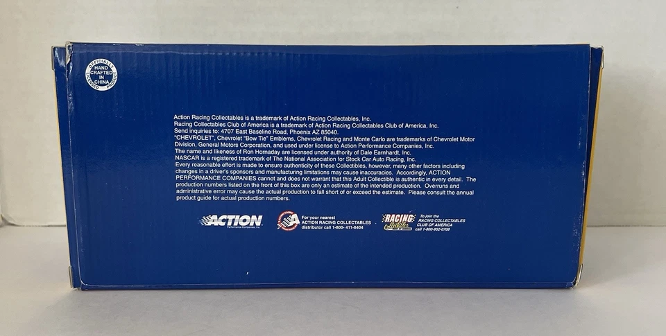 1/24 nascar diecast, Ron Hornaday #16, Napa Truck Series, Action, 1999 - Image 2 of 4