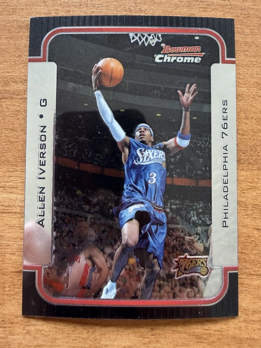 Bowman Allen Iverson Basketball Rookie Sports Trading Cards