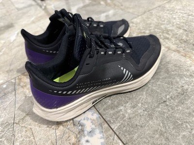 Nike Air Zoom Pegasus 36 Shield Damen Laufschuhe Größe 37,5 Schwarz/Lila