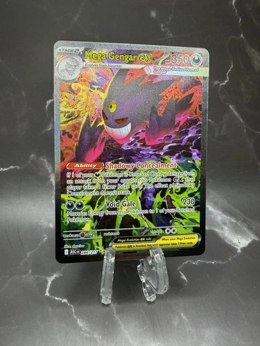 Mega Gengar EX 284/217 SIR Special Illustration Rare Ascended Heroes PACK FRESH