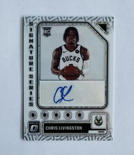 2023-24 Panini Donruss Optic - Signature Series Chris Livingston 