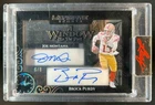2024 Leaf Ultimate Joe Montana Brock Purdy Window to the Past Silver Auto #6/8