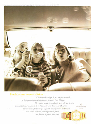 PUB UHREN '' PATEK PHILIPPE '' 1996 ( 2 )