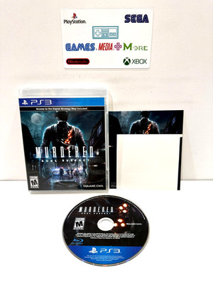 Murdered: Soul Suspect (Sony PlayStation 3, 2014) PS3 Complete TESTED CIB