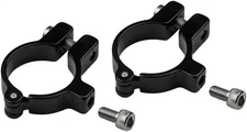 Velo Orange Hinged Water Bottle Cage Clamps - 28.6mm, Black