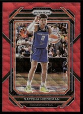 Natisha Hiedeman 2023-24 Panini Prizm WNBA Ruby Wave Connecticut Sun #126