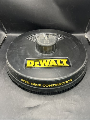 #ad *READ* DEWALT 18quot; Universal Surface Cleaner for Pressure Washers 3700 PSI Cold $49.99