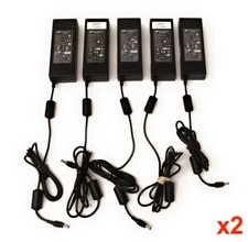 Lot of 10 OEM FSP Group Cisco Polycom 75W 12V 6.25A AC Power Adapters Chargers