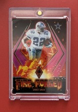 2021 Panini Phoenix - Fire Forged Emmitt Smith #FF-6 Pink /175