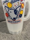 Bud Light Spuds MacKenzie Plastic Party Cup 22OZ 1986 Balloons & Confetti — photo 2