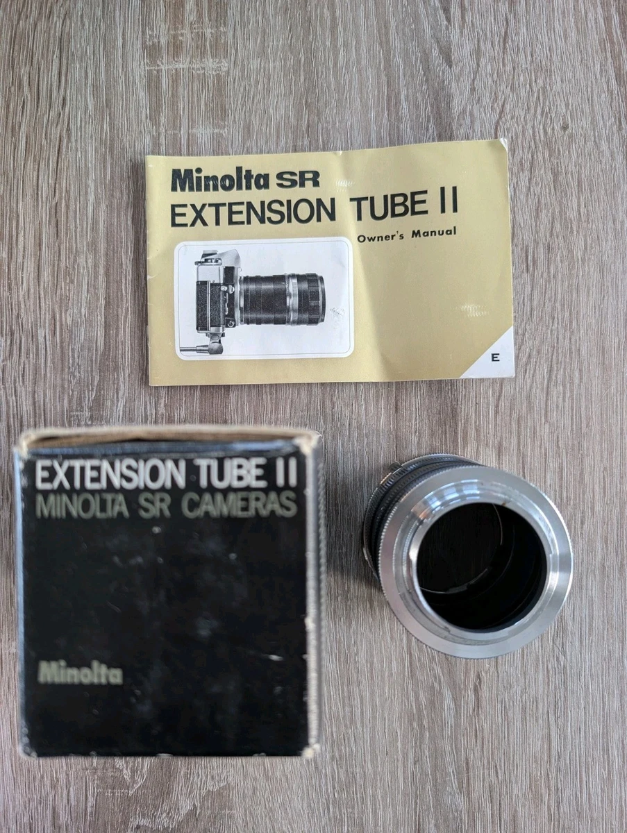 Minolta MD/MC/SR Extension Tubes for sale | eBay