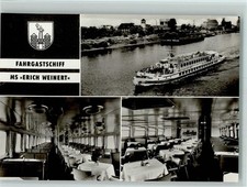 12104601 - White Fleet Magdeburg - Dining Room - Ms Erich Weinert Elbe Ship