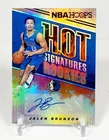 2018-19 Hoops Hot Signatures Rookies Auto Jalen Brunson