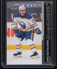 #221 2021-22 Upper Deck Arttu Ruotsalainen YOUNG GUNS Buffalo Sabres