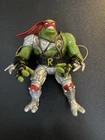 1995 TMNT Metal Mutants Raphael Figure Playmates Vintage Ninja Turtles