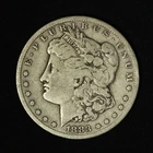 1883-CC $1 Morgan Silver Dollar - Free Shipping USA