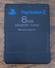 Sony Playstation 2 Memory Card 8 MB MagicGate Used