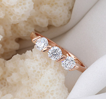 Korean foreign trade explosion jewelry high quality zircon micro plated genuine 