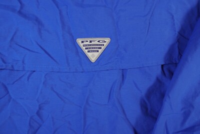 Chemise Columbia PFG Homme - XL, Bleue, Manches Longues, Omni-Shade (occasion)