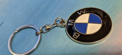 BMW Logo Keychain Key Tag Car SUV Truck Series logo 1.14/" round USA1