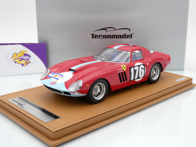 Tecnomodel TM18-96G # Ferrari 250 GTO 64 Tour de France 1964 '' D. Piper '' 1:18