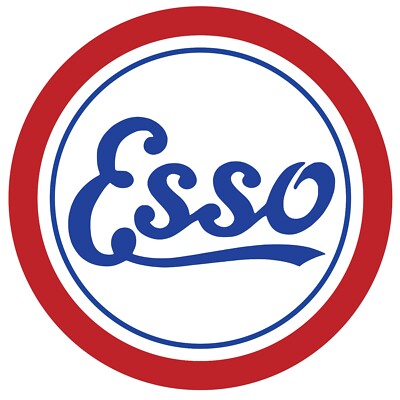 Esso Aufkleber Ø 3 Rechts 120 CM Le Mans Herbie 53 Cox Yacco Elf Martini ES01