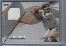 2017 Topps Adam Jones Major League Materials Jersey Relic ORIOLES