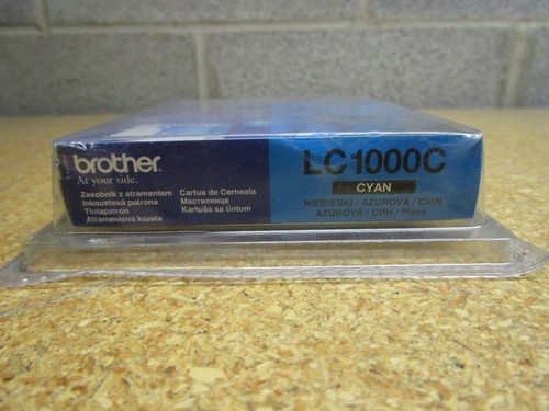 New Brother LC1000C Cyan Ink Cartridge for DCP-750CW 540CN MFC-660CN 440CN - 第 2/5 張圖片