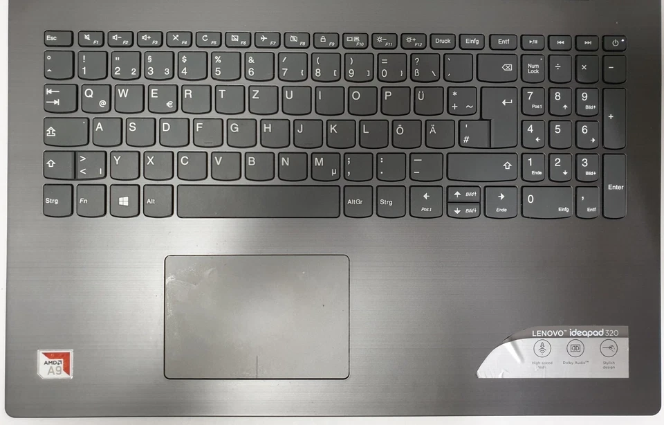 Lenovo Ideapad 256GB SSD 8GB AMD A9 x2 Notebook Laptop Windows 10 15,6" Büro - Bild 4 von 4