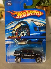 2005 Hot Wheels Mainline/Collector #148 HUMVEE Police Black Sm Antenna w/ORUT5Sp