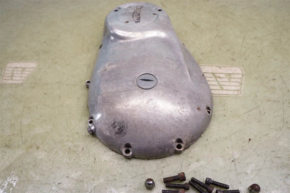 Triumph TR6C Trophy 650cc T120 T120R Bonneville 1971 *2841 cubierta primaria Foto 3 de 4