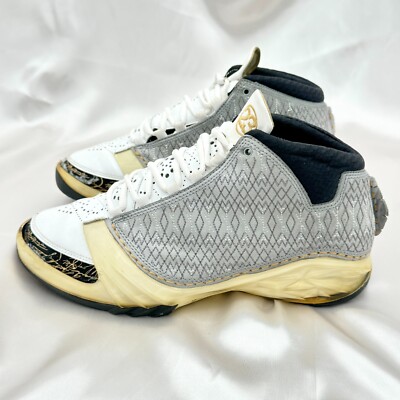 Air Jordan 23 XXIII OG White Stealth Grey Mens Sz Shoes 318376102