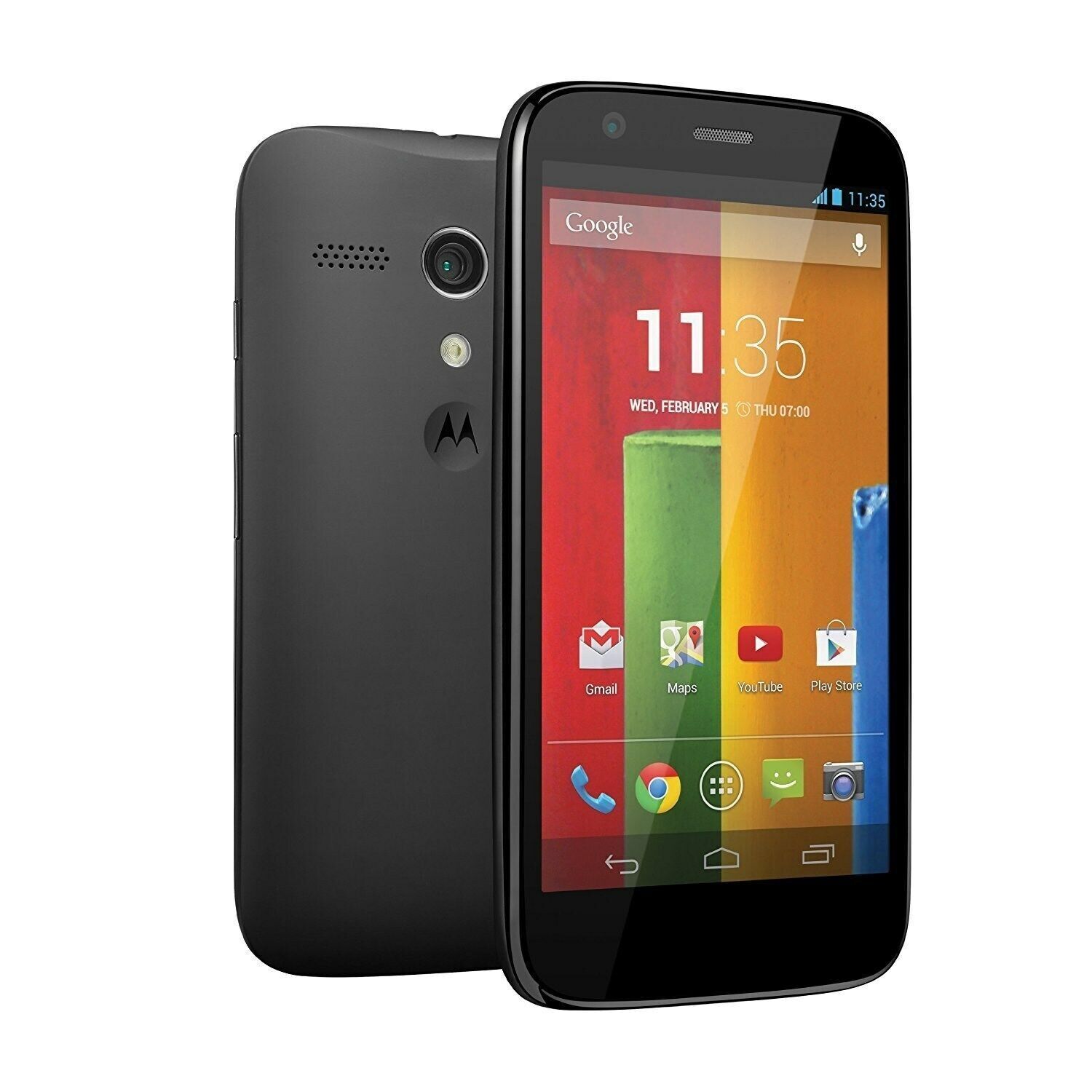 Motorola Moto G Play XT1609 16GB Unlocked GSM 4G LTE Quad-Core Android  Phone / 8 MP Camera - Black 