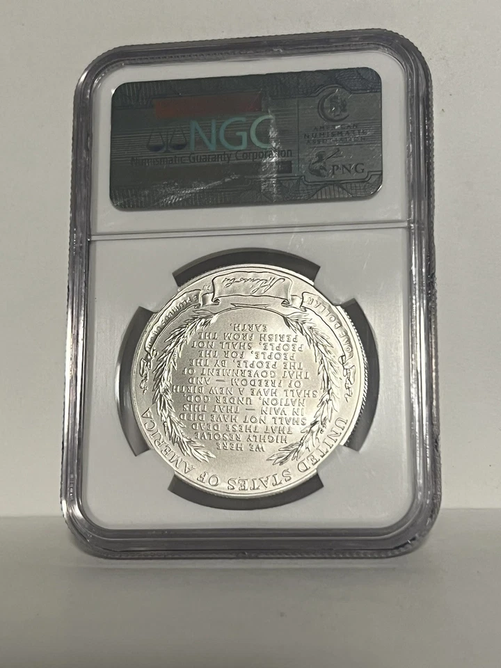 2009-P Lincoln Bicentennial Silver Dollar - NGC MS 70 - Image 2 of 2