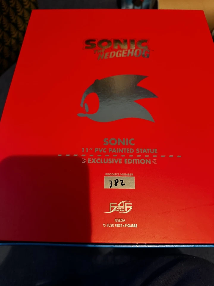 SEALED First 4 Figures F4F Sonic the Hedgehog Exclusive Edition PVC Statue #382 - Image 4 of 4