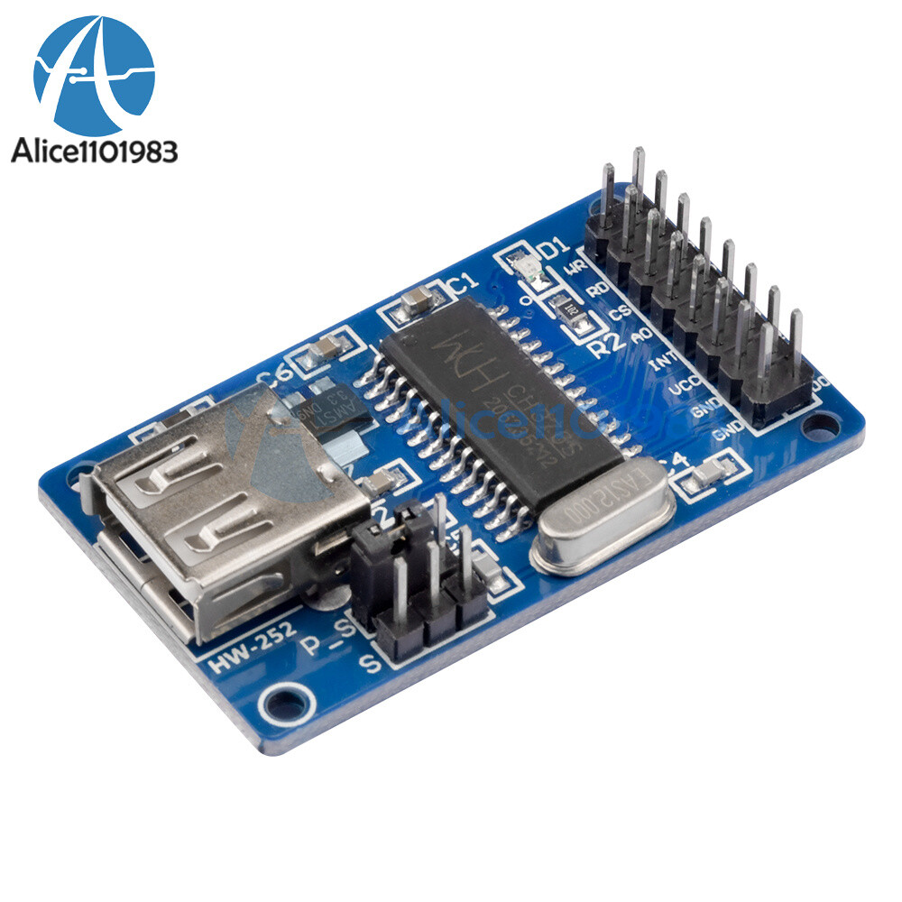 CH376S U Disk Read Write Module For USB Control Transfer 6MHz