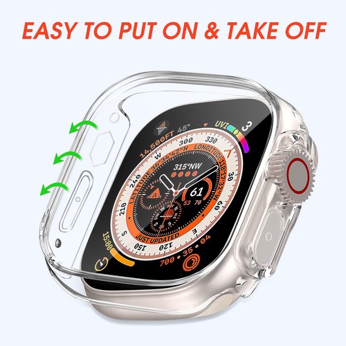 Apple Watch Case Ultra SE 9 8 7 6 5 4 3 2 Screen protector TPU 38 40 41 42 45 49 - Picture 6 of 16