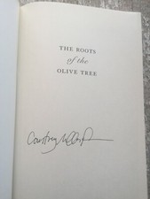 SIGNED - the ROOTS of the OLIVE TREE by Courtney Miller Santo (2012, Hardcover)