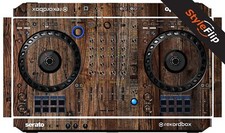 Pioneer DDJ-FLX6 GT Skin  Wood 3  Protective Decal  StyleFlip Skins