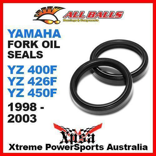 All Balls 55-126 Yamaha YZ400F YZ426F YZ450F YZ 400F-450F 98-2003 Fork Oil Seal 
