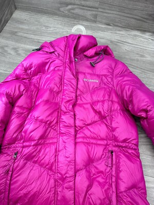 Columbia Women's Peak to Park II Insulated Hooded - Pink Size