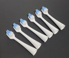 6 pack Smileactives Vibrite Sonic Electric Toothbrush Replacement brush heads x6