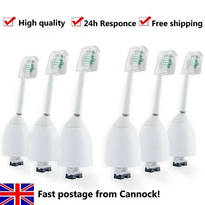6 Pack Toothbrush Replacement Brush Heads for Philips Sonicare E Series HX7001