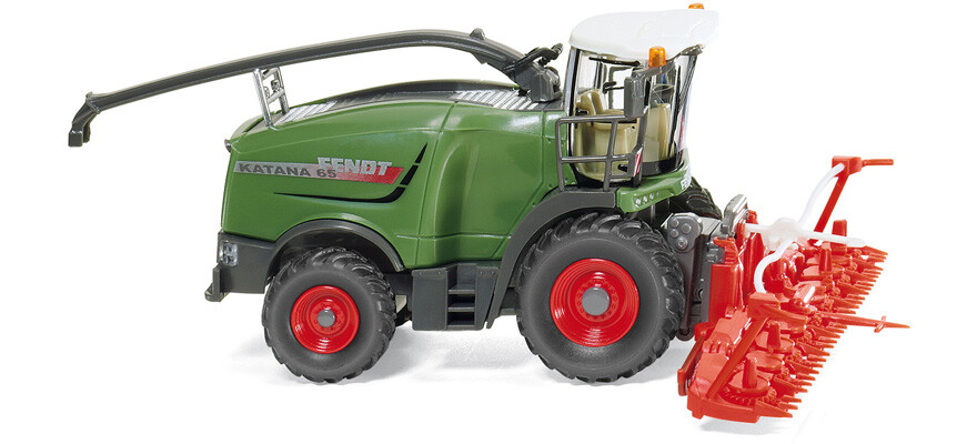 WIKING - Trincia FENDT Katana 65 con KEMPER 375 Plus - 1/87 - WIK038999