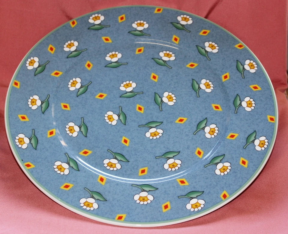 VILLEROY BOCH V&B Gallo Switch 1 Ava blau Platzteller Ø 32 cm Pizzateller 64484