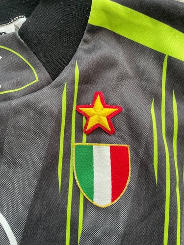 Camiseta de fútbol vintage 1996 1997 Lotto AC Milan portero manga larga - Imagen 7 de 10