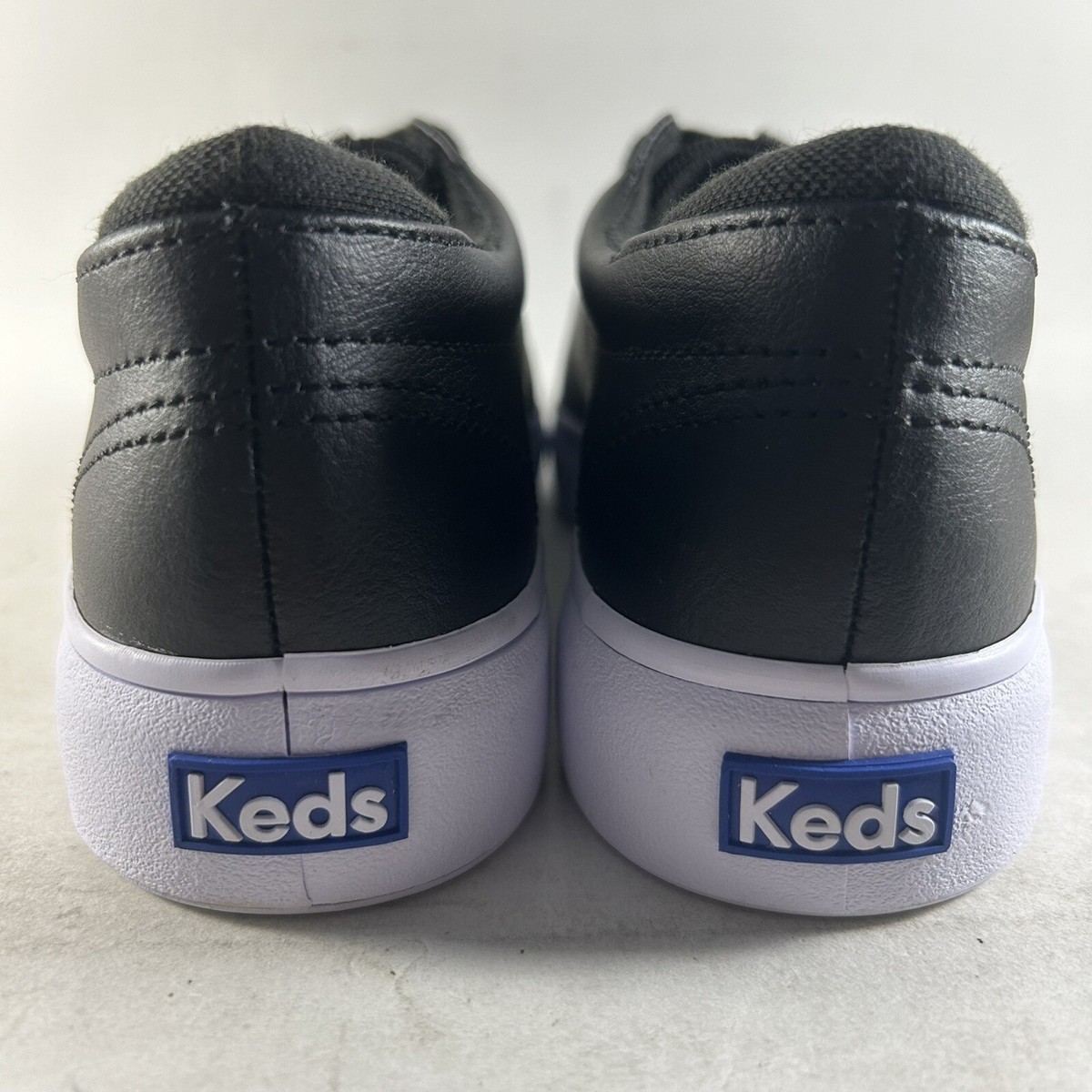 [ KEDS]★ALLY LEATHER NEW Keds Alley Women's Leather Shoes Lace Up Sneakers Black