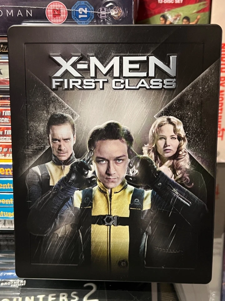 X-MEN FIRST CLASS - Limited Lenticular Steelbook (Blu-Ray) ZONE B! EMBOSSED! NEW - Image 2 of 4